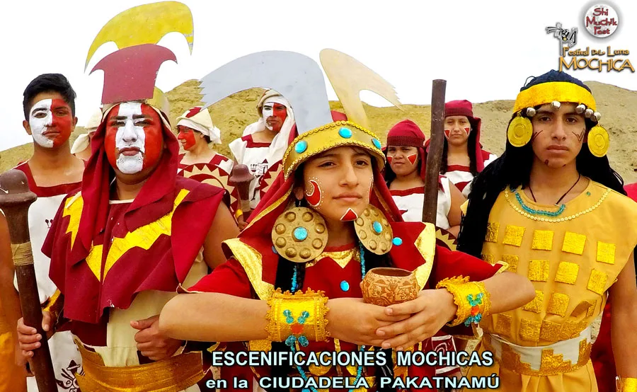 Escenas Moche en Pakatnamú