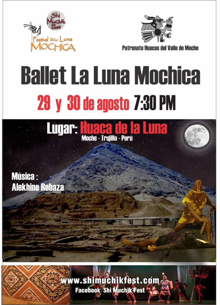 Ballet La Luna Mochica agosto 2019