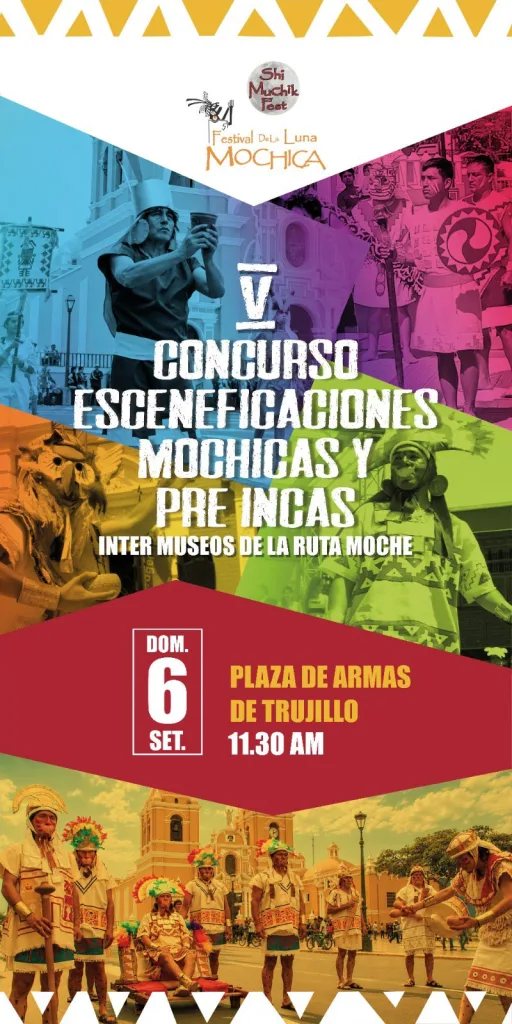 V CONCURSO ESCENIFICACIONES MOCHICAS Y PRE INCAS