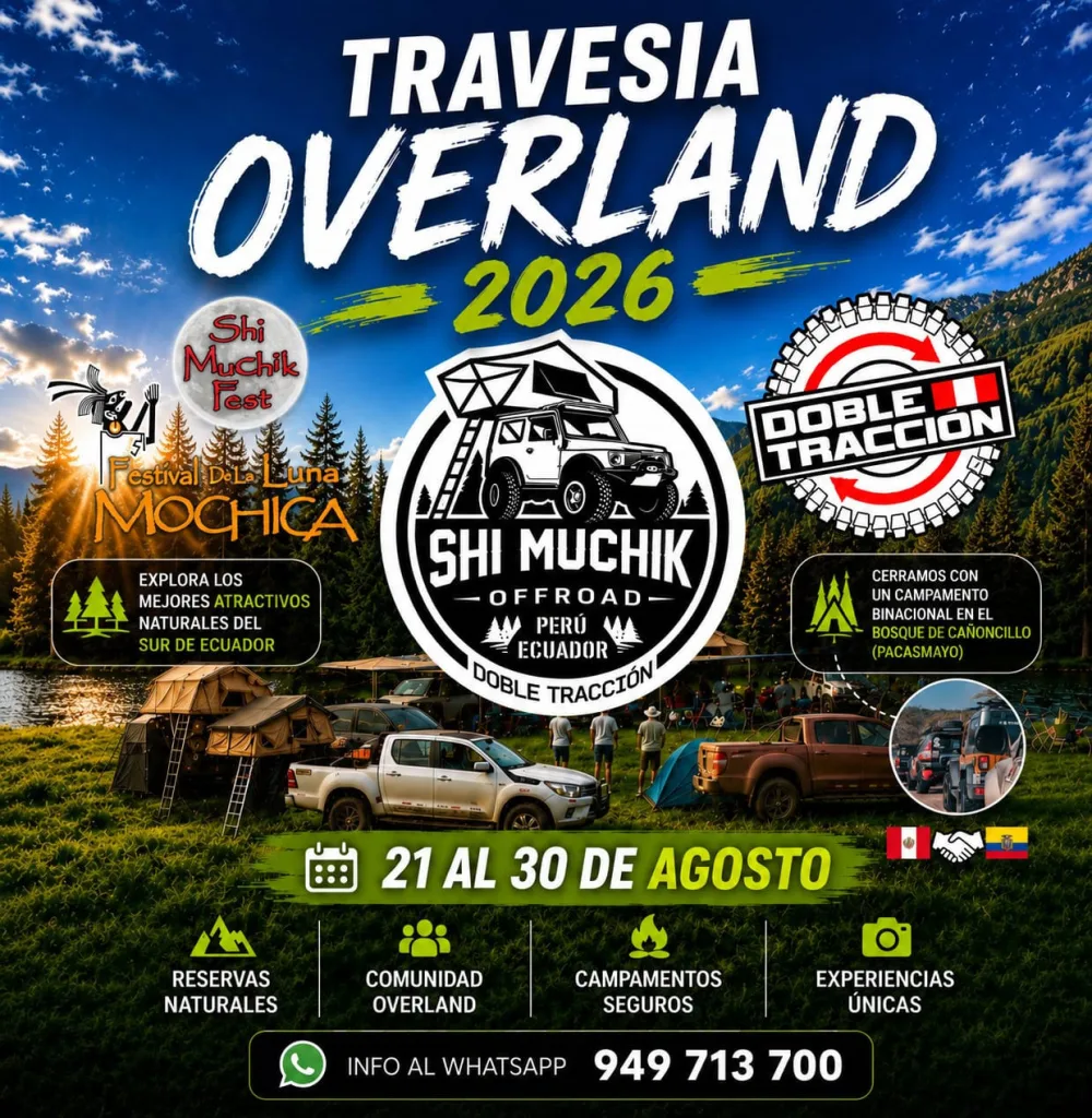 Shi Muchik Off Road, Travesía Overland 2026