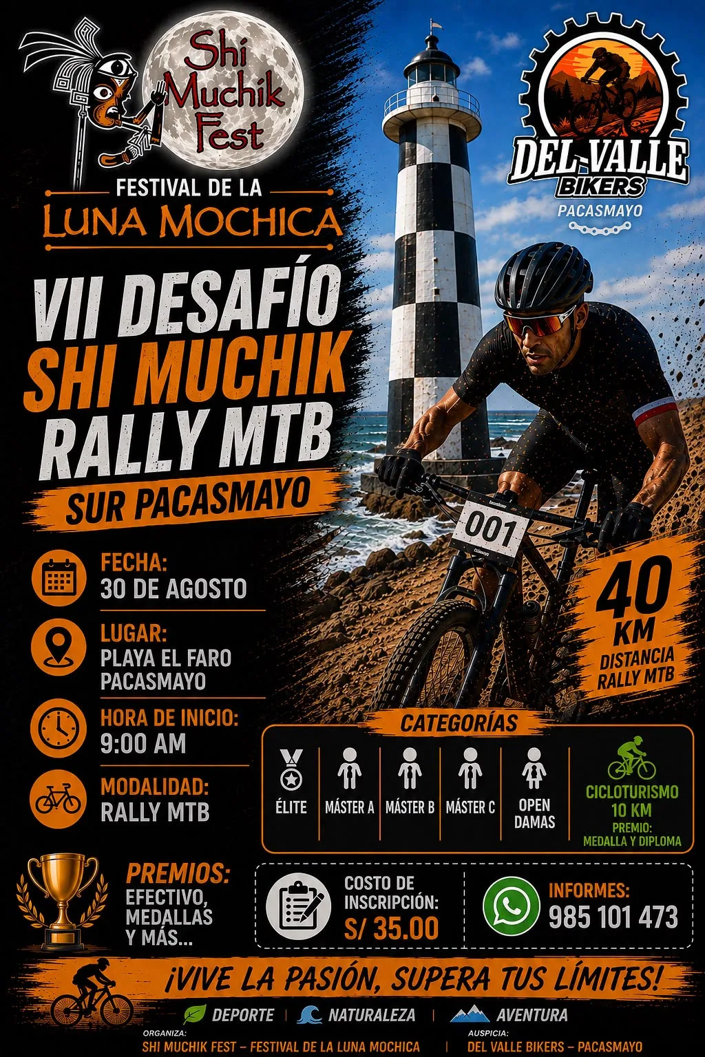 VII Desafio Shi Muchik Rally MTB Sur Pacasmayo