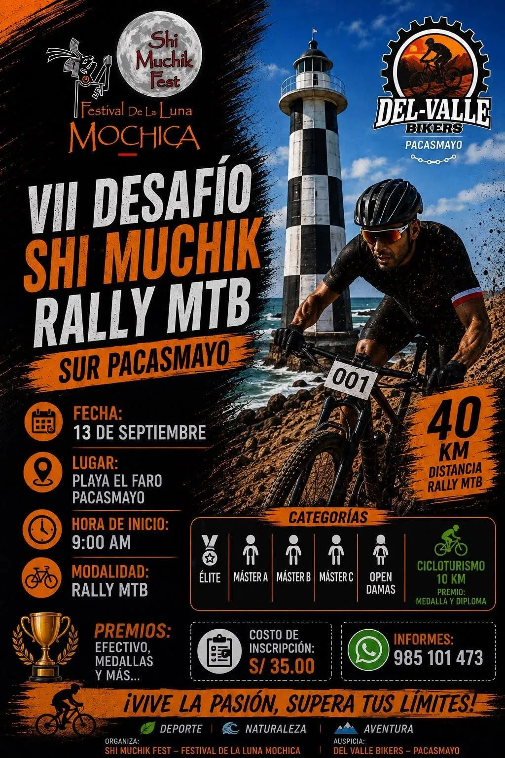 VII Desafio Shi Muchik Rally MTB Sur Pacasmayo